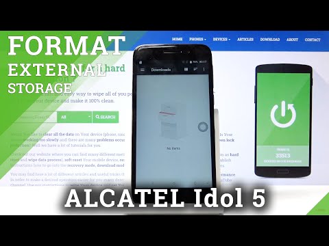 How to Format SD Card in ALCATEL Idol 5