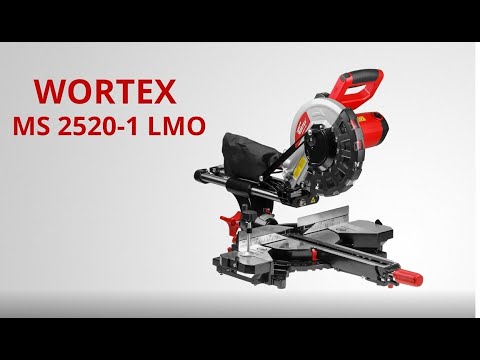 фото торцовочная пила (лазер) wortex ms 2520-1 lmo. 2000 вт, 255 мм с протяжкой по дереву вортекс электро 0