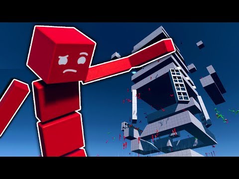 I Made the Impossible Tower Survival Challenge for Ragdolls! - Fun With Ragdolls Gameplay