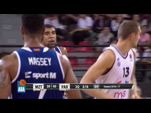 ABA Liga 2016/17 highlights, Round 2: MZT Skopje Aerodrom - Partizan NIS (4.10.2016)