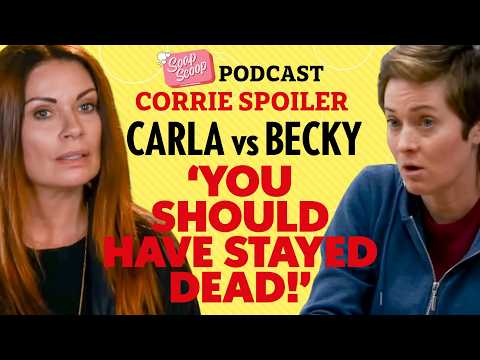 Max Bowden on EastEnders return | Carla vs Becky | Ross & Charity's baby drama | Soap Scoop podcast thumnail Max Bowden on EastEnders return | Carla vs Becky | Ross & Charity's baby drama | Soap Scoop podcast thumnail