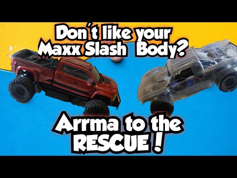 Traxxas Maxx Slash Body OPTIONS!