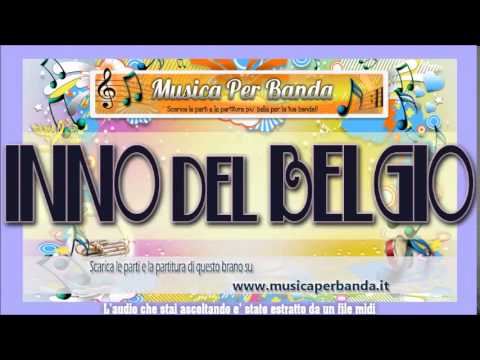 INNO NAZIONALE DEL BELGIO - Musica per Banda