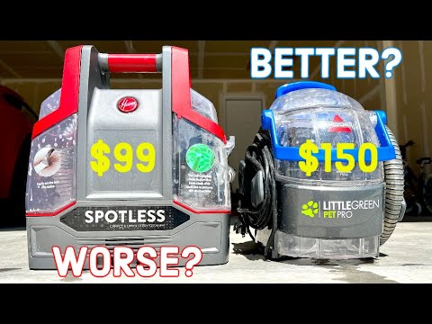 Hoover Spotless vs Bissell Little Green Pet Pro