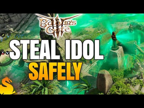 Steal Silvanus Idol with Tricks without starting Civil War - BALDUR'S GATE 3