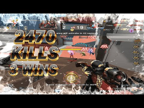 CF WEST: DESKTOP - 2470 KILLS - ZOMBIE ESCAPE (GAMEPLAY)