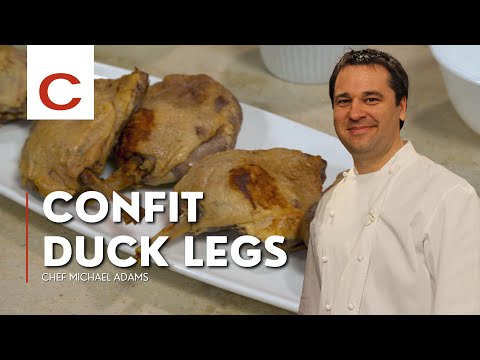 Confit Duck Legs | Chef Michael Adams | Tips & Techniques