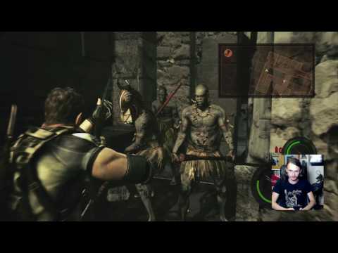 Resident Evil 5 HD Walkthrough Part 8. The treasure cave