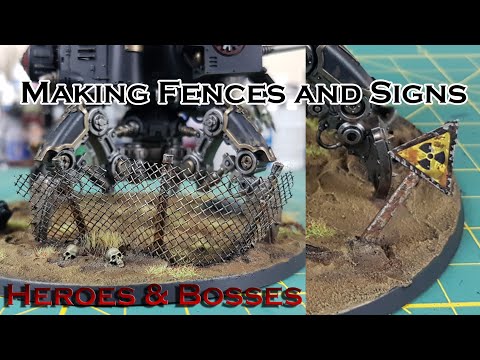 Paint-tech 25 - How to make fences and signs