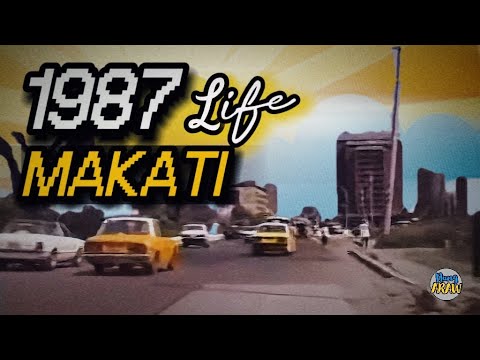 1987 OLD MAKATI | 80s Life in the Philippines