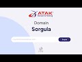 Domain Sorgulama Atak Domain Uluslararası Domain Tescilinde Lider