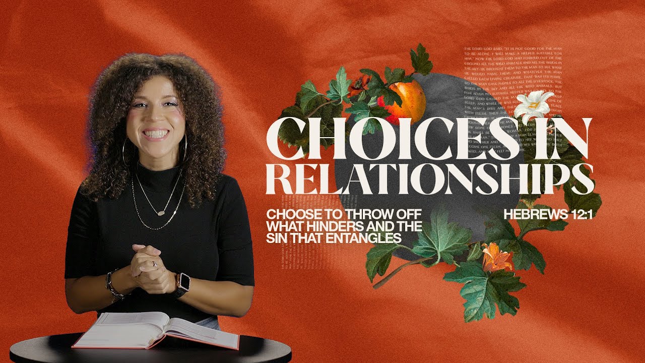 Choose to Throw Off What Hinders” Hebrews 12:1 | Devo Bible Study