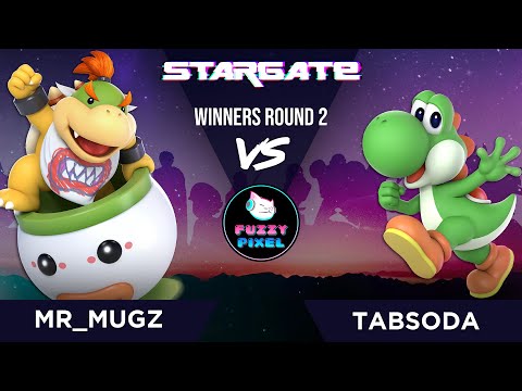 Mr_Mugz (Bowser Jr) vs TabSoda (Yoshi) - Winners Round 2 - STARGATE #60
