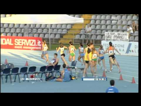 800m donne Campionati Italiani Assoluti Torino 2011
