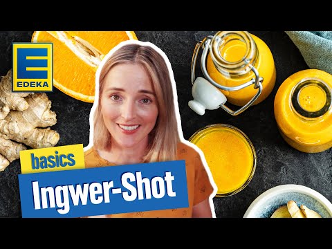 Ingwer-Shot Rezept | Leckeren Immunbooster selber machen | EDEKA basics