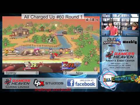 All Charged Up #60 Round 1 - Ninja (Mario) vs Syzygy (Corrin)