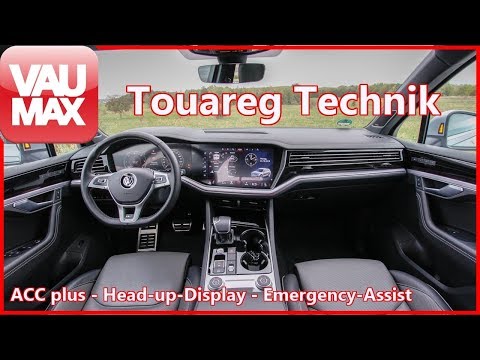 Die Technik des VW Touareg im Detail Teil 3 - ACC plus, Head-up-Display & Emergency Assist