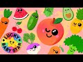 ️ ️ Summer Vacation With Dancing Fruit Veggies Baby Sensory Adventure World Trip