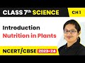 Nutrition In Plants Introduction Class 7 Science Chapter 1