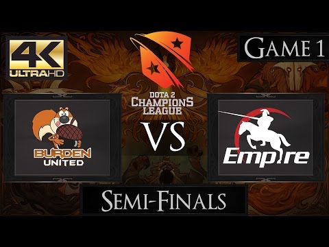 Dota 2 Burden United vs Empire | D2CL Season 5 [4k]