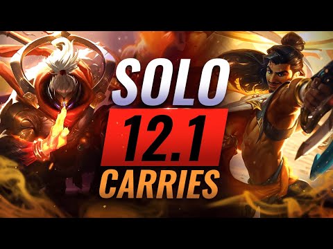 10 SOLO CARRY Champs You NEED To Watch Out For in League of Legends Patch 12.1 - Season 12