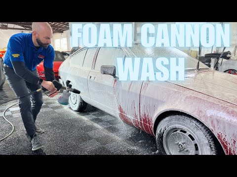 How to Wash with a Foam Cannon