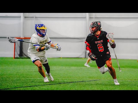 College Lacrosse is BACK | Utah vs. Delaware | RAW 4K Highlights