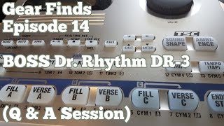 Video thumbnail for Gear Finds, Episode 14: Boss Dr Rhythm DR-3 (Q & A Session) by I Love Recording