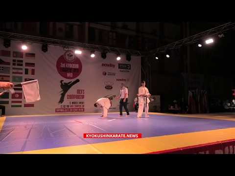 WKB EC 2019, U22 Final -70 Yurii Rusin (Ukraine) - Serhii Probyiholova (Ukraine, aka)