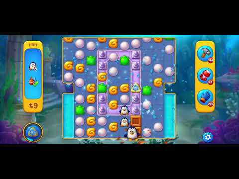 Fishdom level 11411 no boosters フィッシュダム ノーマル