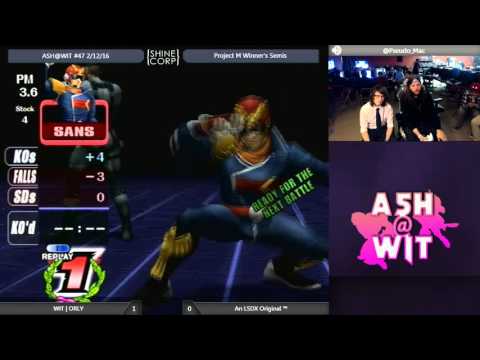 WIT | ORLY (Falcon) vs LSDx (Snake) - ASH@WIT #47 Project M Winner's Semis