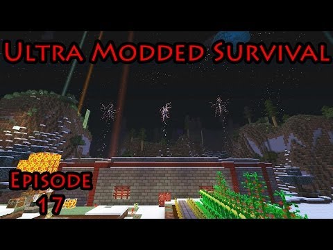 Ultra Modded Survival: Fireworks + ME System = WIN!!! [Ep 17]