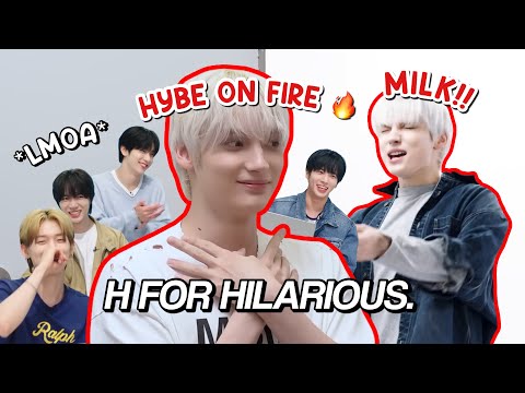 [TXT] The H in Hueningkai stands for HILARIOUS