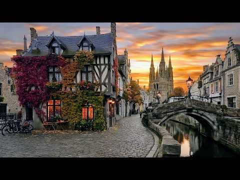 Bruges: This Medieval City Looks Like a Fairytale - Walking Documentary 4K 