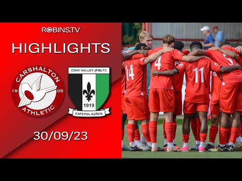Highlights - Carshalton Athletic VS Cray Valley PM - 30/09/23