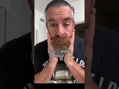When to use BEARD BALM and when to use BEARD OIL #beard