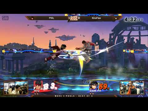 Rise 2018 Wave 1 Pools - PiXL (Ryu) vs KiraFlax (Dark Pit)