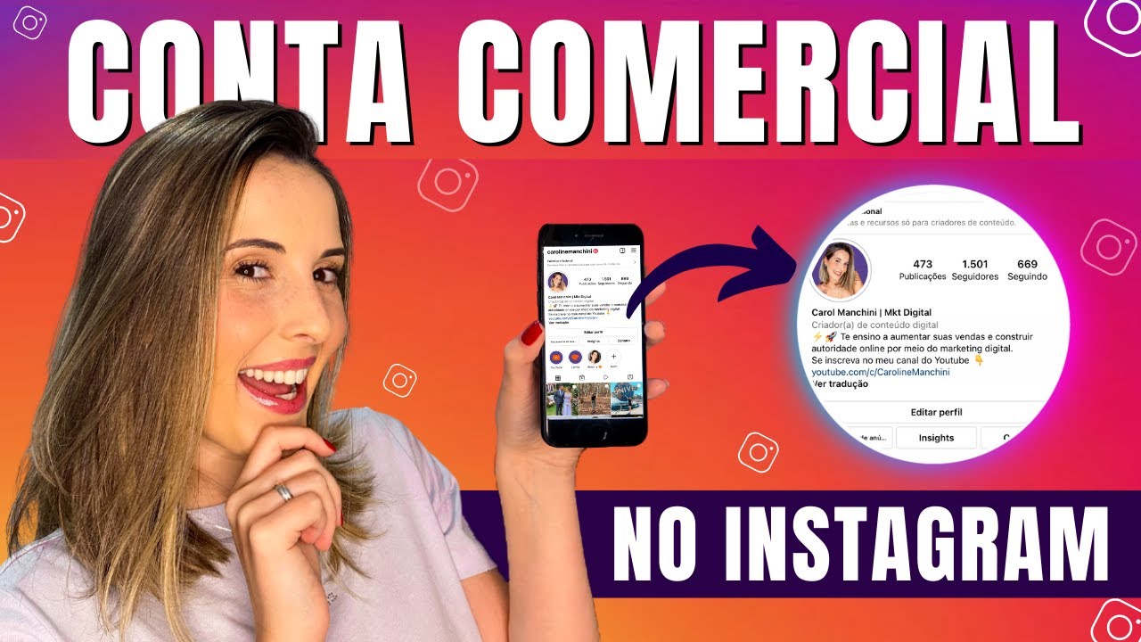 Como Criar Conta COMERCIAL no Instagram? | PASSO A PASSO Completo