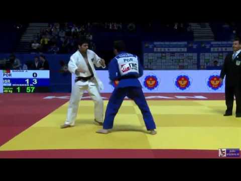 Judo 2016 European Championships Kazan: Muskhiyev (AZE) - Mansinho (POR) [-66kg]