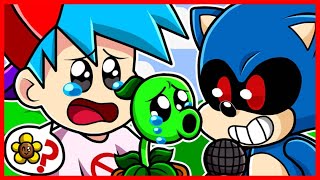 Sonic.exe "For Hire" Every Turn Different Character Sings – Friday Night Funkin Animation