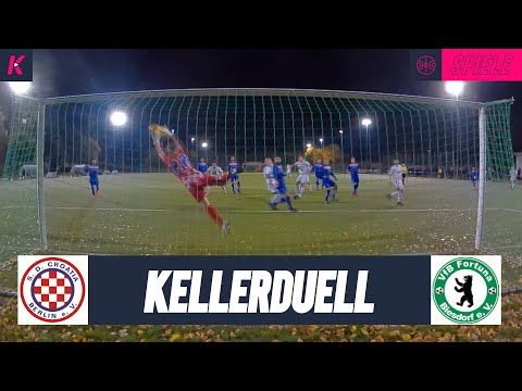 Vor Lockdown: Kellerkracher in Berlin | S.D. Croatia Berlin - VfB Fortuna Biesdorf (Berlin-Liga)