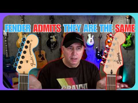 Fender Agrees Squier Is The Same