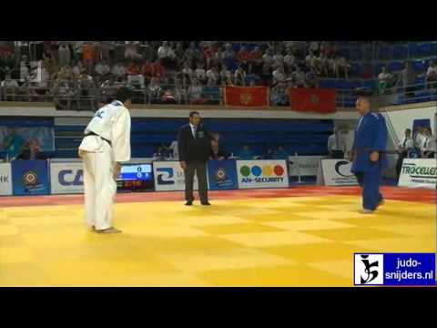 Judo 2012 European Championship Cadets Bar: Begmetov (RUS) - Fabian (HUN) [+90kg] bronze