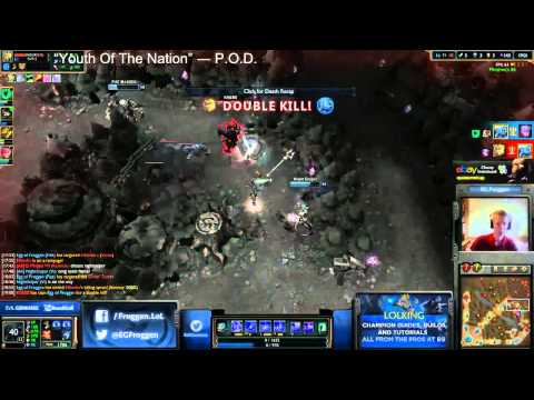 Froggen plays Fizz vs Kha'Zix Mid Lane - League of Legends Season 3