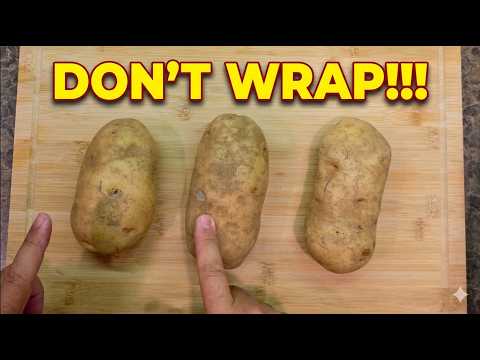 The culinary school secret to making PERFECT baked potatoes!