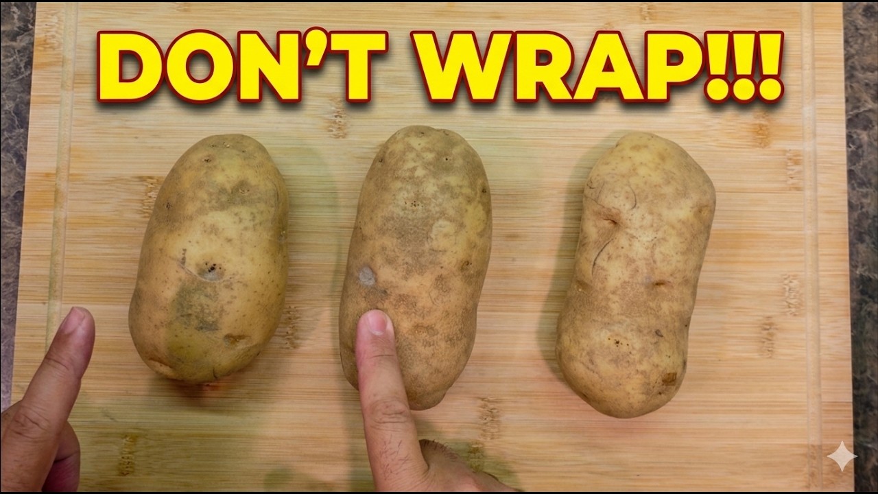The culinary school secret to making PERFECT baked potatoes!