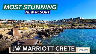 JW MARRIOTT CRETE Chania, Greece 🇬🇷 Stunning (and Flawed) Full Tour & Review