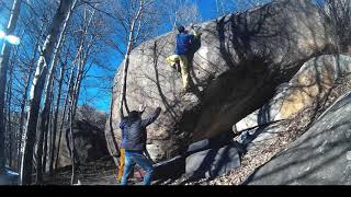 Video thumbnail de 21 Grammes, 8b (sit). Targasonne