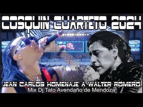 Jean Carlos - Homenaje a Walter Romero ex Banda XXI   Mix de Éxitos en Vivo | Dj Tato Avendaño