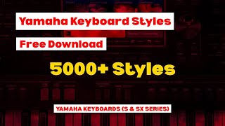 Download lagu Gaya Keyboard Yamaha | Unduh Gratis | 5000  Gaya | Untuk Seri S & SX | Rocky Joe | mp3
